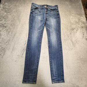 Lucky Brand Jeans Womens 0 Blue Charlie Skinny Mid Rise Stretch Denim 25x32